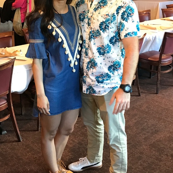 a'gaci Dresses & Skirts - Bell sleeve dress